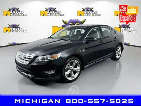 Black 2011 Ford Taurus SHO for sale in Michigan Center, MI