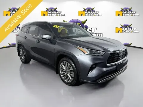 Another view of 2021 Toyota Highlander Platinum for sale in Michigan Center, MI at Monster Motors - Jackson, MI