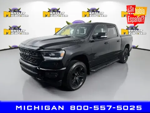 Black 2022 Ram 1500 Rebel for sale in Michigan Center, MI