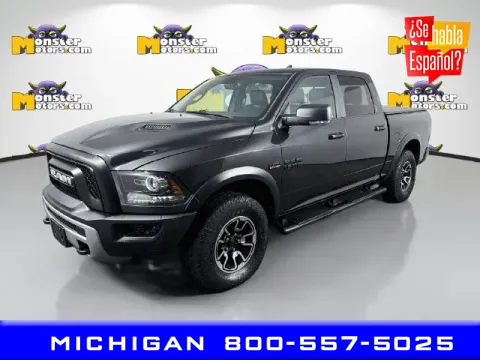 Black 2017 Ram 1500 Rebel for sale in Michigan Center, MI