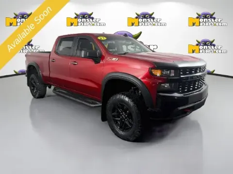 Another view of 2021 Chevrolet Silverado 1500 Custom Trail Boss for sale in Michigan Center, MI at Monster Motors - Jackson, MI