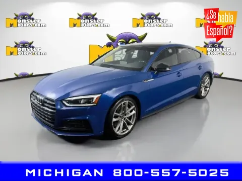 Blue 2019 Audi A5 Sportback Premium Plus for sale in Michigan Center, MI