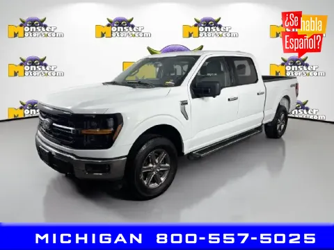 White 2024 Ford F-150 XLT for sale in Michigan Center, MI