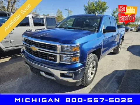 Blue 2015 Chevrolet Silverado 1500 LT for sale in Michigan Center, MI