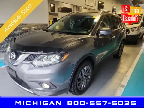 Gray 2016 Nissan Rogue SL for sale in Michigan Center, MI