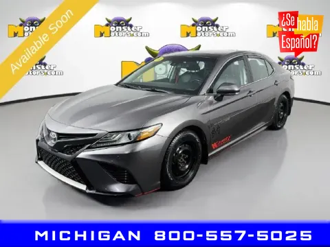 Gray 2018 Toyota Camry XSE for sale in Michigan Center, MI