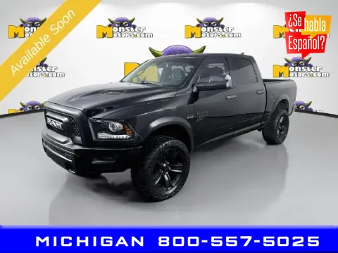 Black 2022 Ram 1500 Classic Warlock for sale in Michigan Center, MI