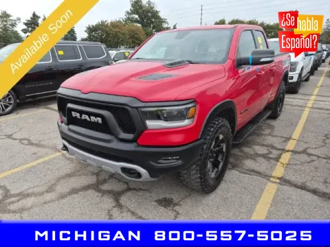 Red 2019 Ram 1500 Rebel for sale in Michigan Center, MI
