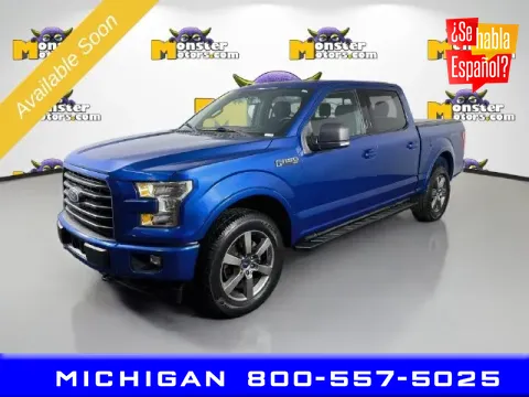 Blue 2017 Ford F-150 XLT for sale in Michigan Center, MI