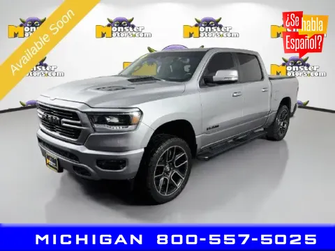 Silver 2020 Ram 1500 Rebel for sale in Michigan Center, MI