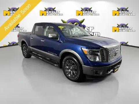Another view of 2018 Nissan Titan Platinum Reserve for sale in Michigan Center, MI at Monster Motors - Jackson, MI