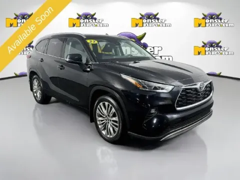 Another view of 2022 Toyota Highlander Platinum for sale in Michigan Center, MI at Monster Motors - Jackson, MI