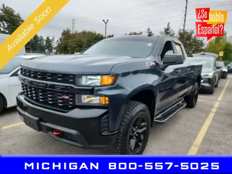 Blue 2019 Chevrolet Silverado 1500 Custom Trail Boss for sale in Michigan Center, MI