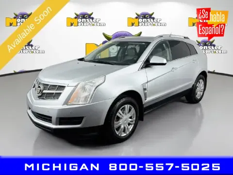 Silver 2011 Cadillac SRX Luxury for sale in Michigan Center, MI