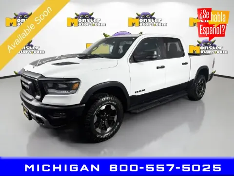 White 2023 Ram 1500 Rebel for sale in Michigan Center, MI