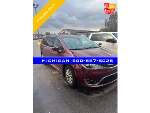 Red 2018 Chrysler Pacifica Touring L Plus for sale in Michigan Center, MI