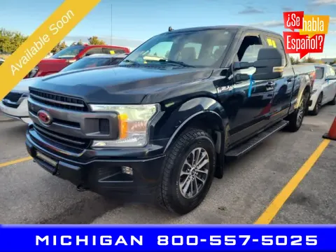 Black 2018 Ford F-150 XLT for sale in Michigan Center, MI