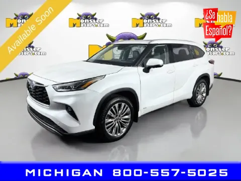 Unknown 2022 Toyota Highlander Hybrid Platinum for sale in Michigan Center, MI