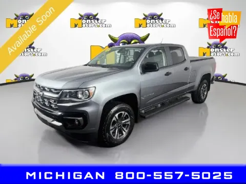 Gray 2022 Chevrolet Colorado Z71 for sale in Michigan Center, MI