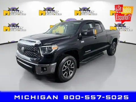 Black 2018 Toyota Tundra SR5 for sale in Michigan Center, MI