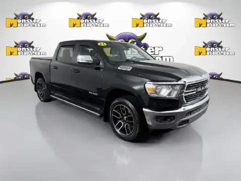 Another view of 2021 Ram 1500 Big Horn/Lone Star for sale in Michigan Center, MI at Monster Motors - Jackson, MI