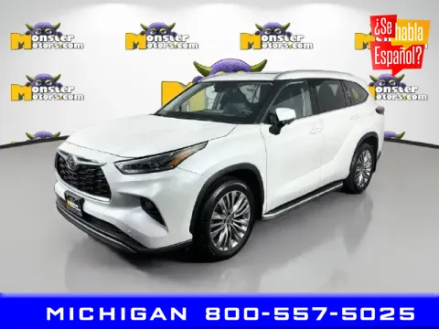 Unknown 2024 Toyota Highlander Platinum for sale in Michigan Center, MI