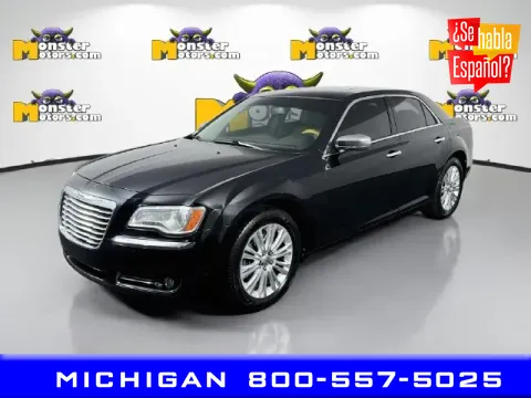 Black 2013 Chrysler 300 C for sale in Michigan Center, MI