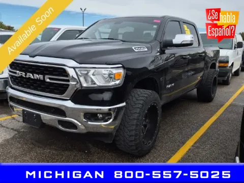 Black 2022 Ram 1500 Big Horn/Lone Star for sale in Michigan Center, MI
