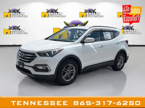 White 2017 Hyundai Santa Fe Sport 2.4 Base for sale in Louisville, TN