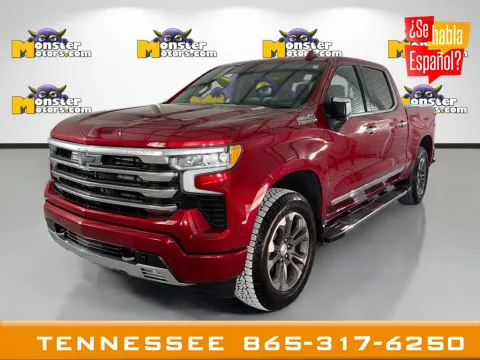 Red 2025 Chevrolet Silverado 1500 High Country for sale in Louisville, TN