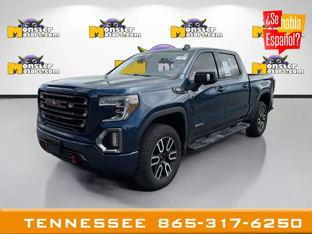 Blue 2019 GMC Sierra 1500 AT4 for sale in Louisville, TN