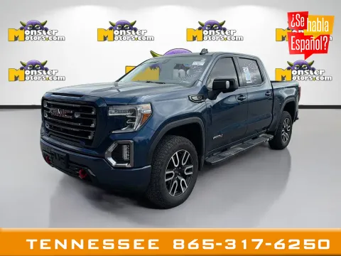 Blue 2019 GMC Sierra 1500 AT4 for sale in Louisville, TN