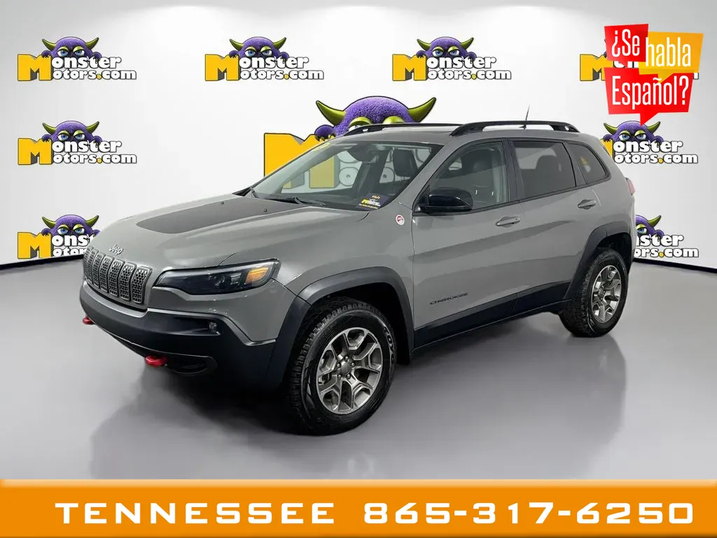 Gray 2022 Jeep Cherokee Trailhawk for sale in Louisville, TN