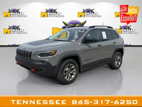 Gray 2022 Jeep Cherokee Trailhawk for sale in Louisville, TN