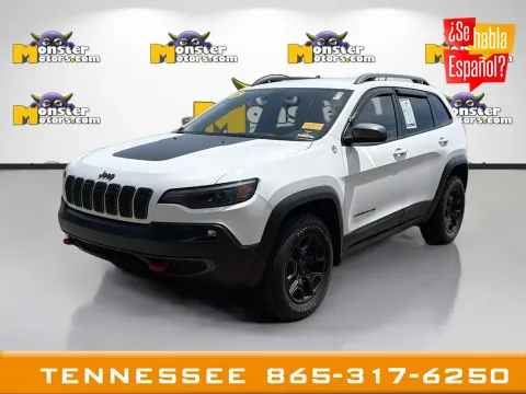 White 2020 Jeep Cherokee Trailhawk for sale in Louisville, TN