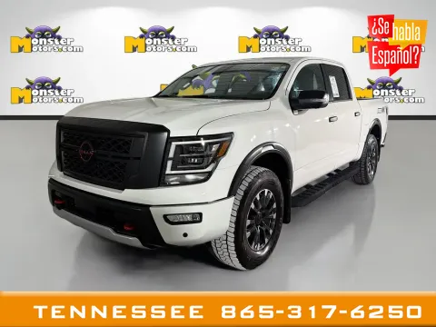 White 2024 Nissan Titan PRO-4X for sale in Louisville, TN