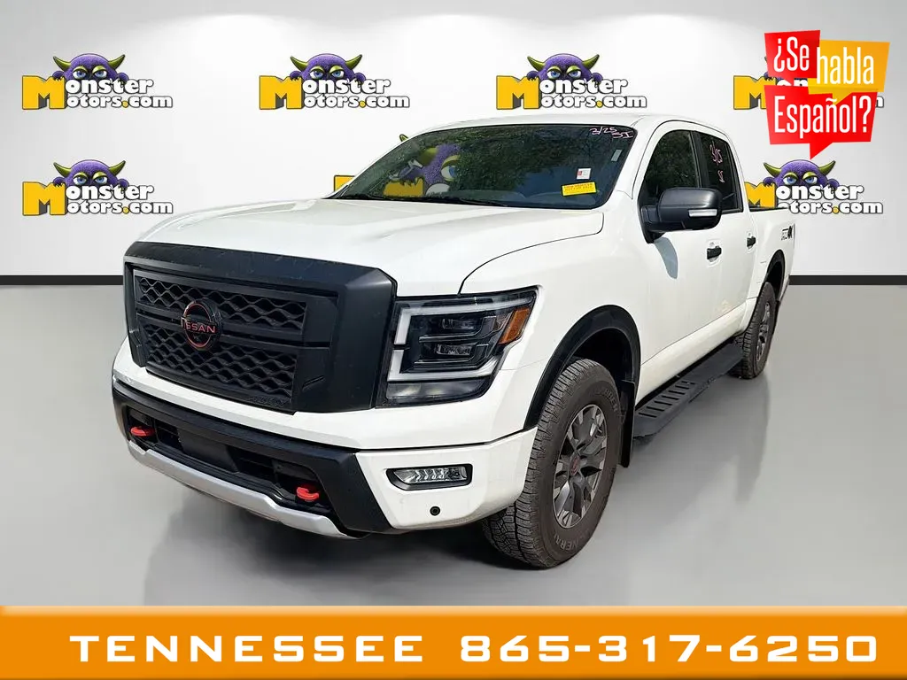 White 2024 Nissan Titan PRO-4X for sale in Louisville, TN