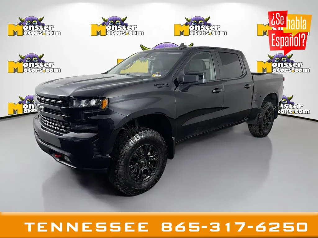 Black 2022 Chevrolet Silverado 1500 LTD LT Trail Boss for sale in Louisville, TN