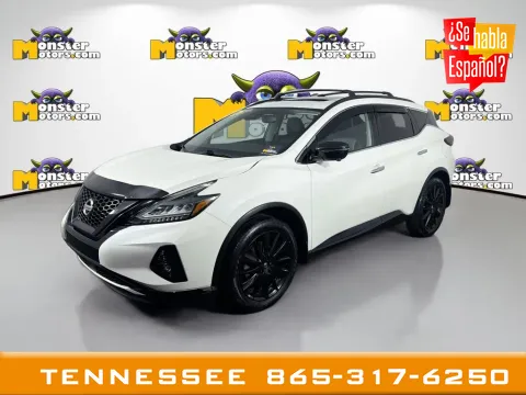 White 2021 Nissan Murano SL for sale in Louisville, TN