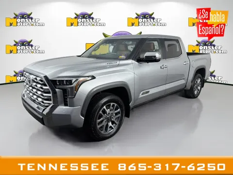 Silver 2025 Toyota Tundra Hybrid 1794 Edition for sale in Louisville, TN