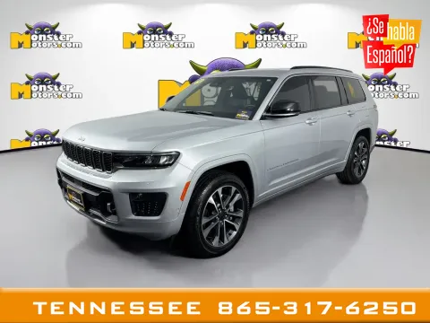 Silver 2024 Jeep Grand Cherokee L Overland for sale in Louisville, TN
