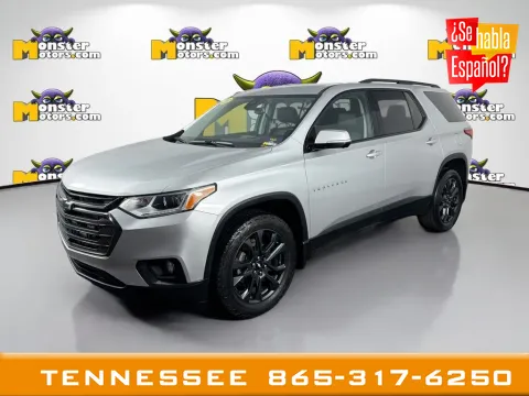 Silver 2020 Chevrolet Traverse RS for sale in Louisville, TN