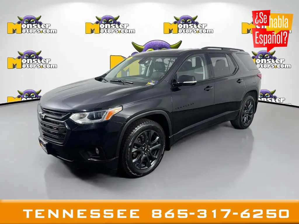 Black 2021 Chevrolet Traverse RS for sale in Louisville, TN