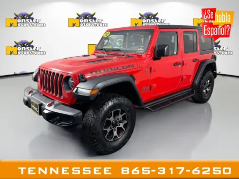 Red 2020 Jeep Wrangler Unlimited Rubicon for sale in Louisville, TN