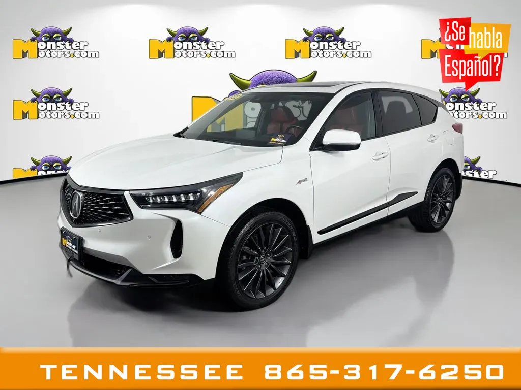 White 2022 Acura RDX A-Spec Advance Package for sale in Louisville, TN