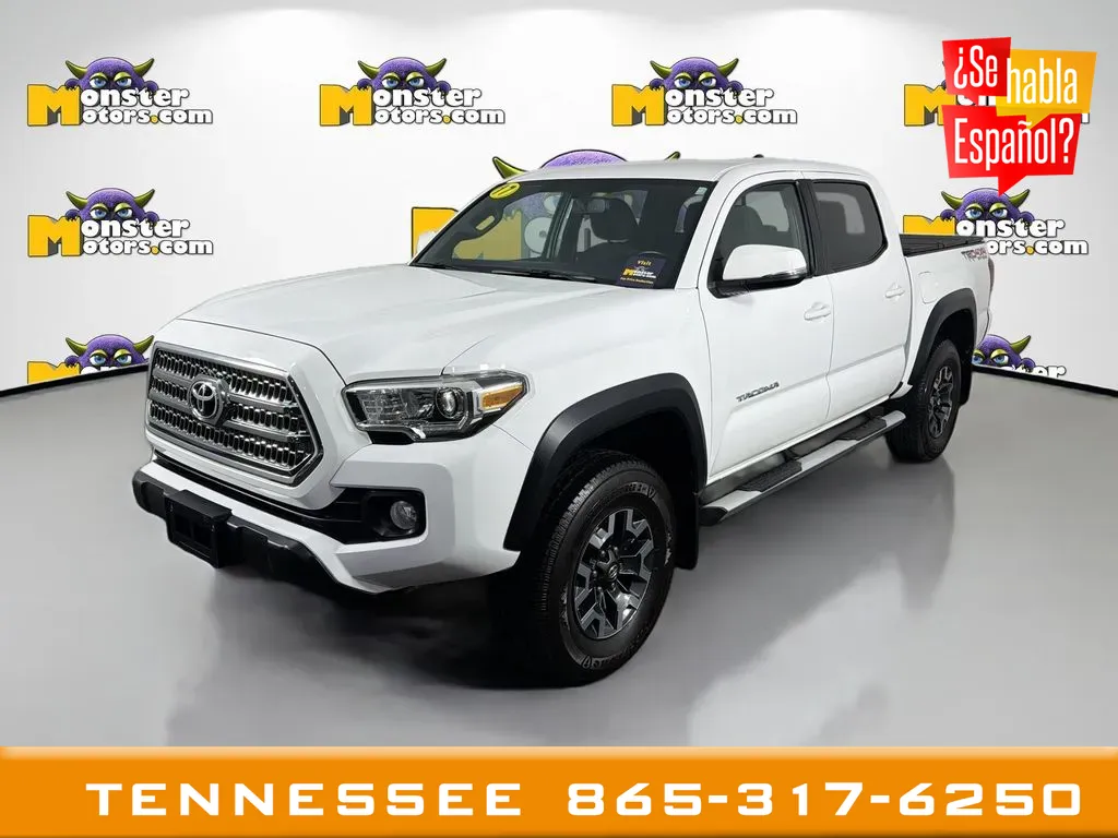 White 2017 Toyota Tacoma TRD Off-Road for sale in Louisville, TN