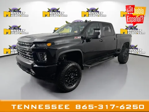 Black 2021 Chevrolet Silverado 2500HD LTZ for sale in Louisville, TN