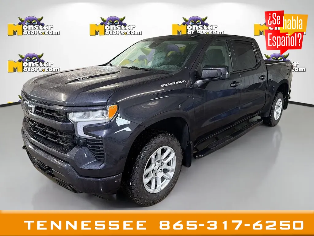 Blue 2023 Chevrolet Silverado 1500 RST for sale in Louisville, TN