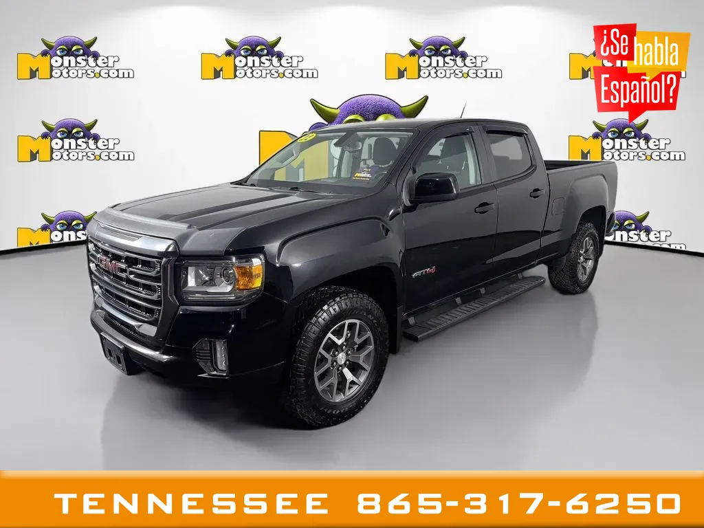 Black 2022 GMC Canyon AT4 w/Leather for sale in Louisville, TN