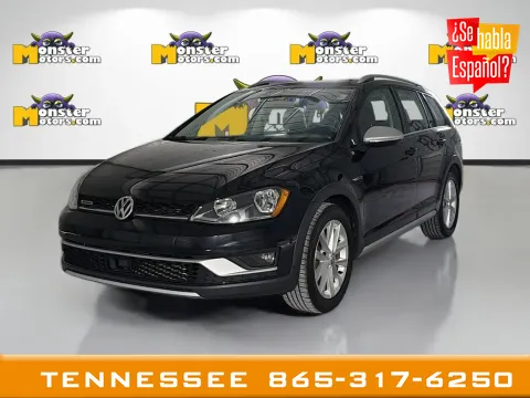 Black 2017 Volkswagen Golf Alltrack TSI SE for sale in Louisville, TN